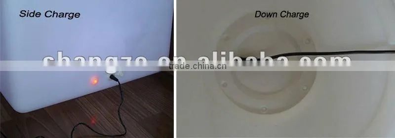 direct charge RGB rechargable lithium battery/led light for bright led furniture