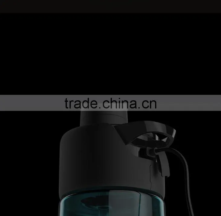 New Accurate Straw Water Bottle, Outdoor Portable Smart Mobile APP Control Intelligent Sports Water Bottle, 700ml Water Bottle