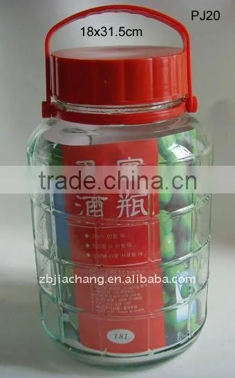 Plum wine bottles