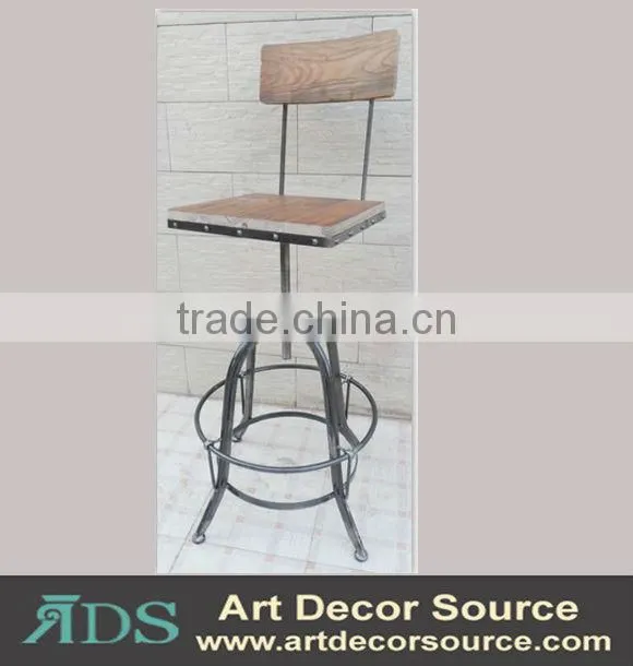 High top bar chair