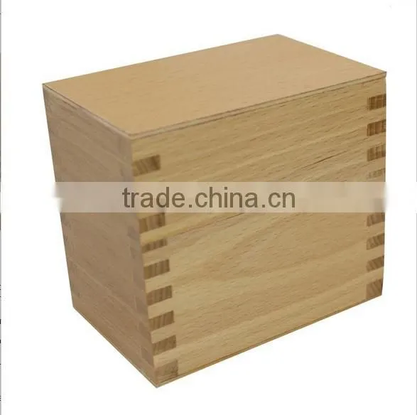 decorative rustic wooden storage box