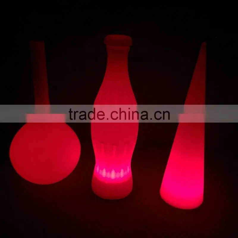 christmas decorations led illuminated bottle / decorative bottle shaped light