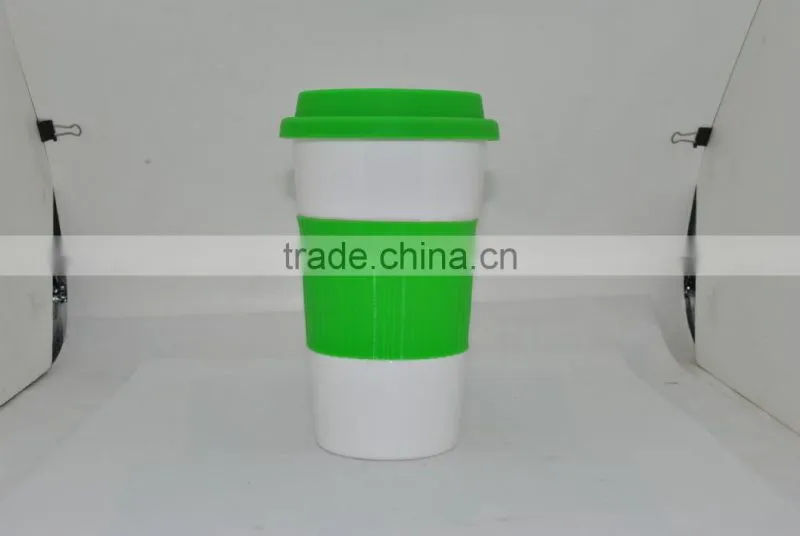 Takeaway Ceramic Insulated Double Wall Travel Mug