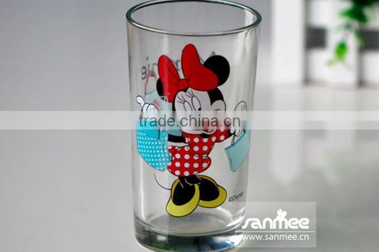 2014 Newest Promotional Gift Printing Glass Cup