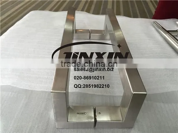 JINXIN stainelss steel hardware square pull handle glass door handle(YK-4189)