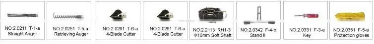 Sectional electric drain pipe cleaner