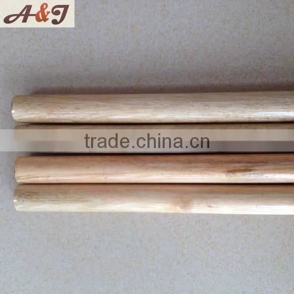 Spray paint wooden rod for garden tools