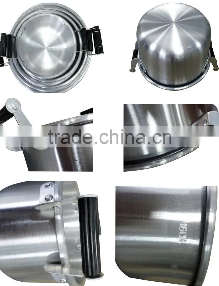 22CM best price Aluminum satin multi soup stock pot