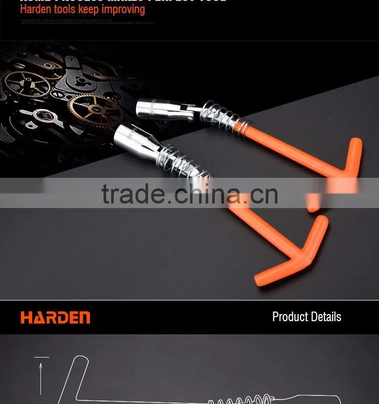 Chrome Vanadium Professional T Universal Spark Plug Socket Wrench Tool