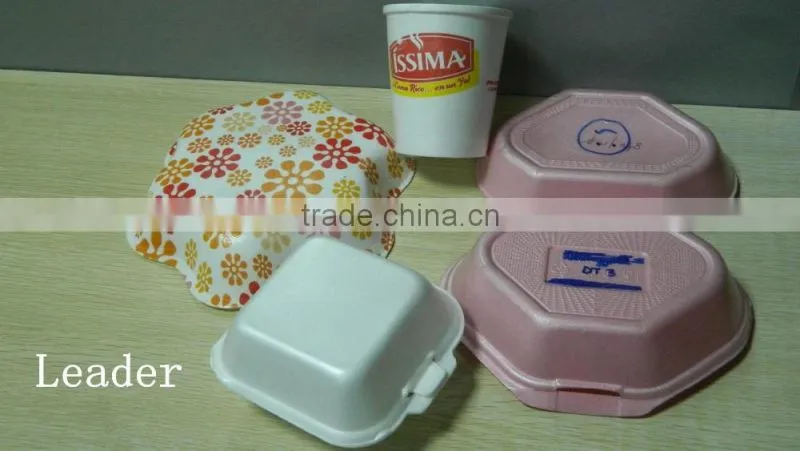2016 top quality with low price Disposable PS Food Container Making Machine