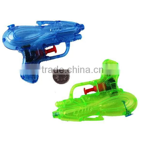 2PC Clear Plastic Gun Toy Water Gun
