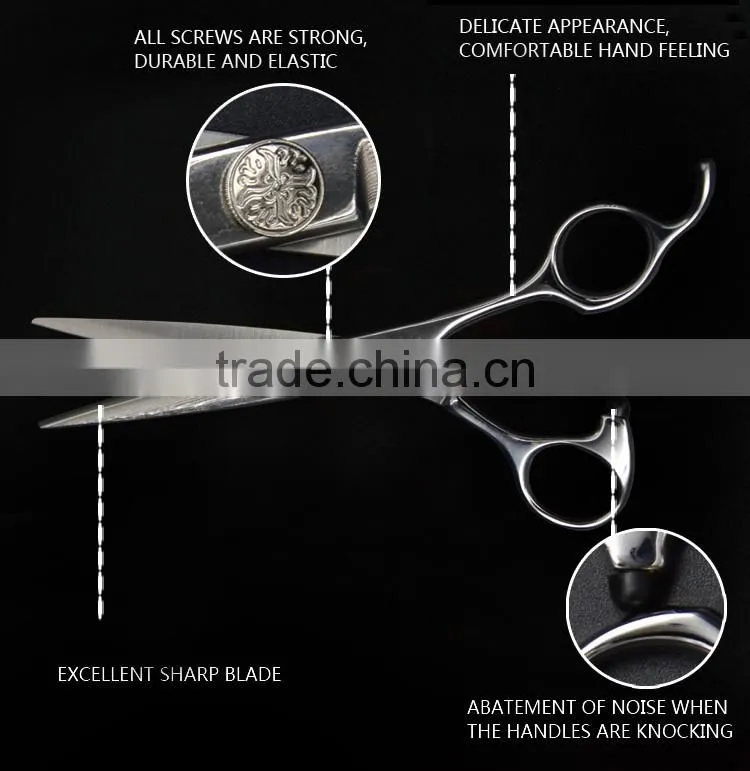 new Professional Damascus Layer Steel Hair Scissors