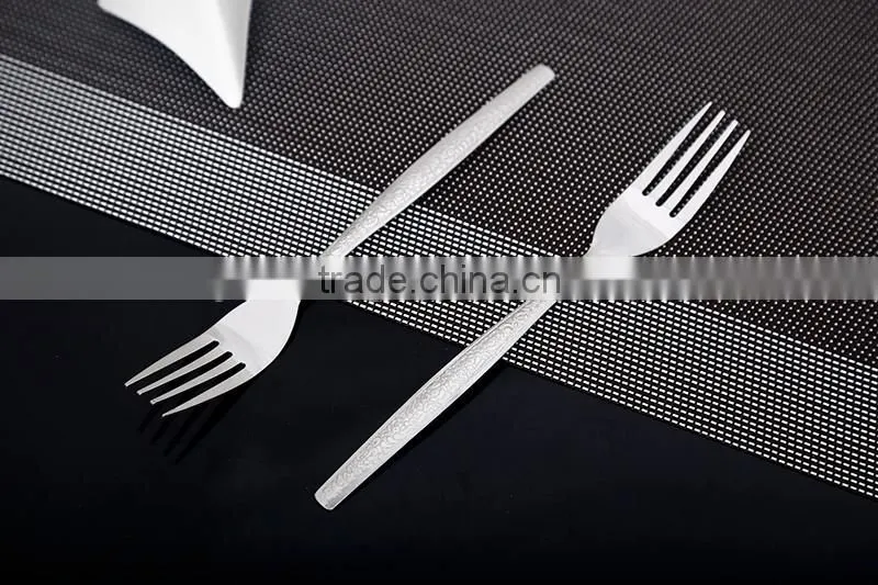 Cute thickening stainless steel fork Mirror Polishing Cutlery