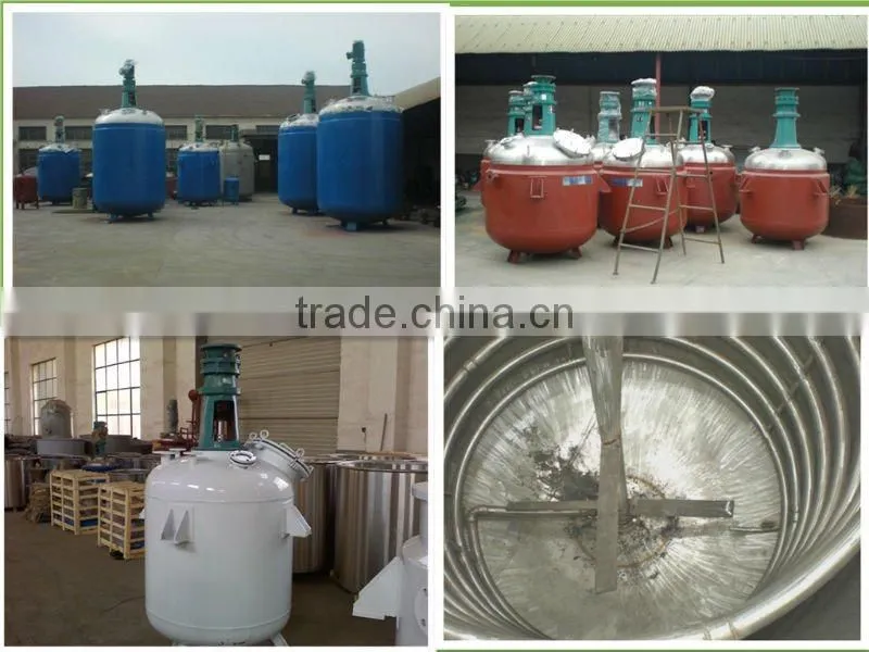 double jacketed oil heating mixer / steam jacketed vessel