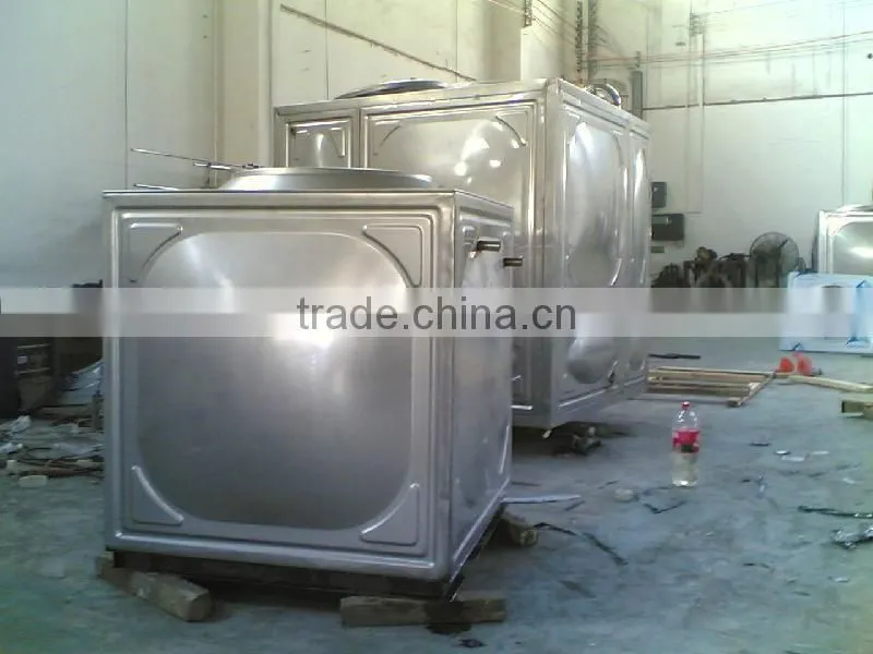 Huili rectangular inox steel water tank, pure as you expect