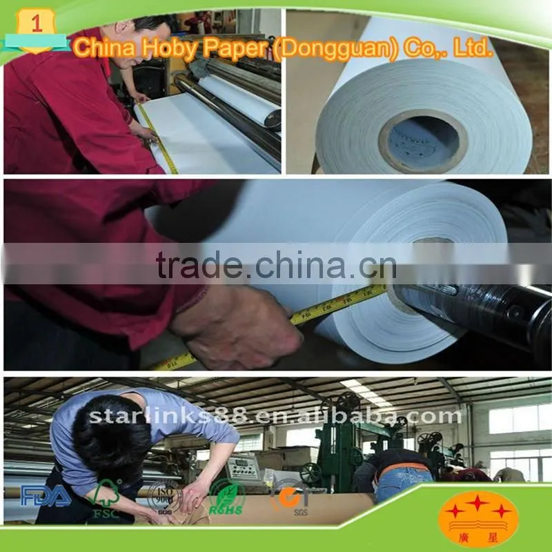 food grade brown kraft paper with pe laminated