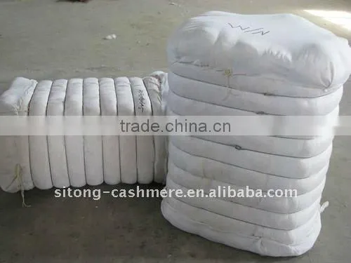 100% dehaired cshmere fibre top for spinning use