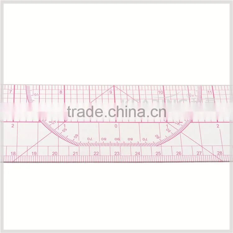 Kearing brand straight 45cm Sewing pattern drawing template in sandwich printing #8095