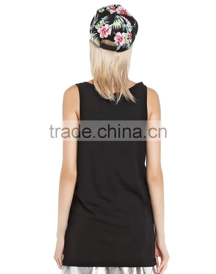 Lovely printed stylish sexy women singlet