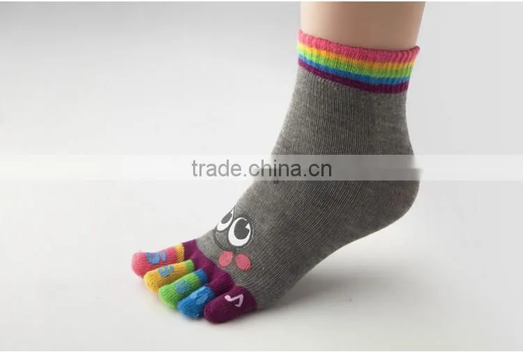 Half Toe Ankle Grip Dance Lovely Five toes Japanese Style Socks 5 Toes Socks Women