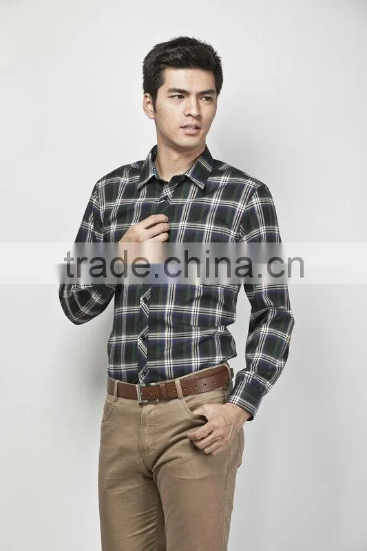 Classic Design Custom Men's Lapel Collar Formal Shirts