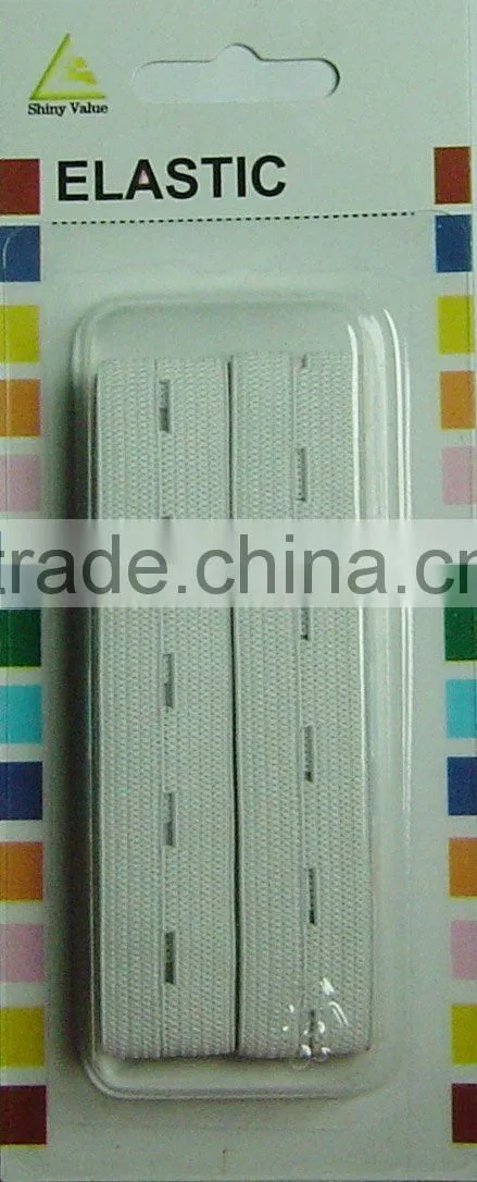 Fation Elastic with button holes