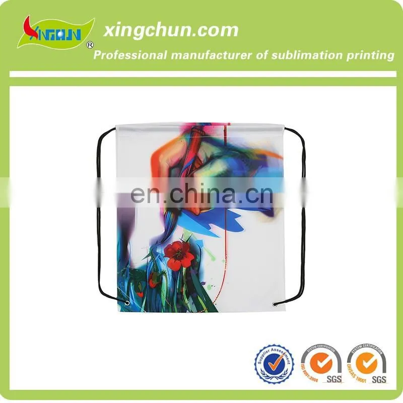 Cheap custom personalized drawstring bags for kids