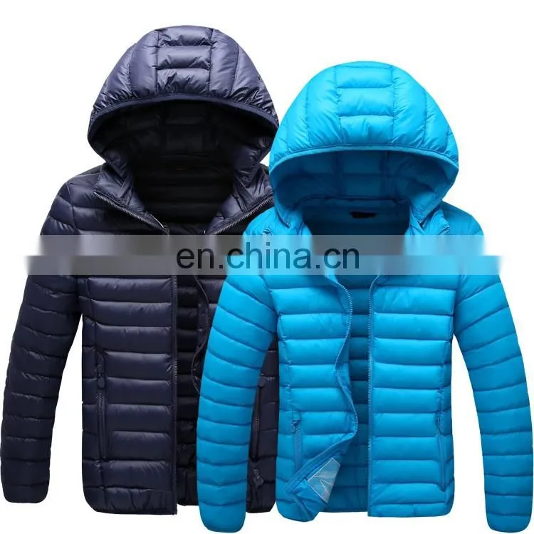 OEM customize windproof padding coat cheap down jacket for winters