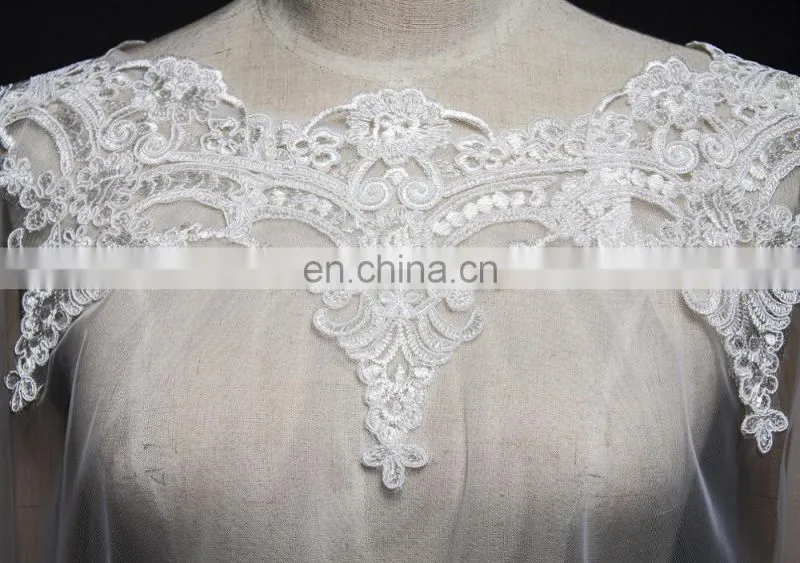 New Design Embroidery Wedding Accessories Bridal Veil