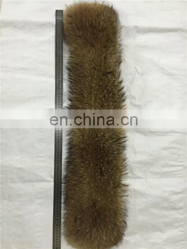 Natural Raccoon Fur strips