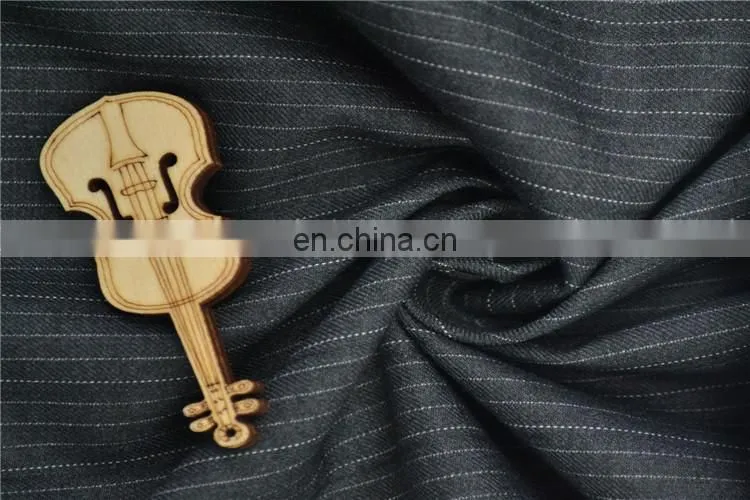80% Polyester 20% Rayon Woven herringbone pattern TR Men's Suiting Fabric