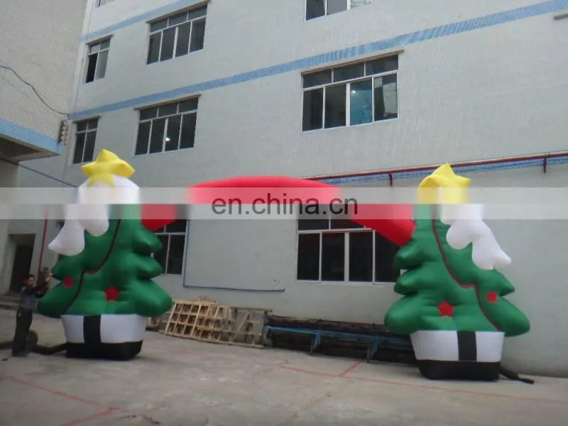 Hot sale inflatable arch/inflatable christmas arch/inflatable christmas decoration