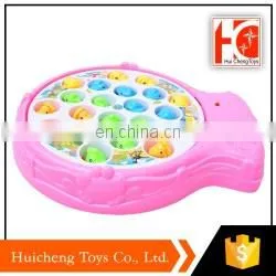 hot selling 2017 electric magnetic battery operated fishing game baby toy with music