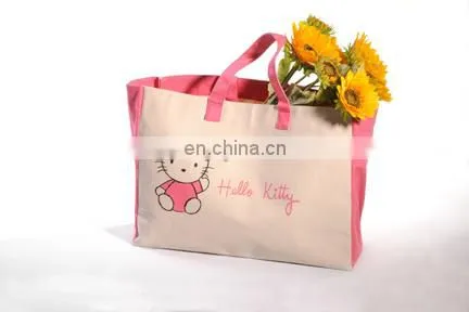 cotton tote bag, Short handled cotton tote bag,standard size cotton tote bag