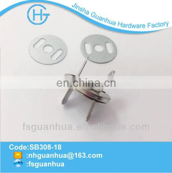 2014 18mm slim magnetic button bag button China button