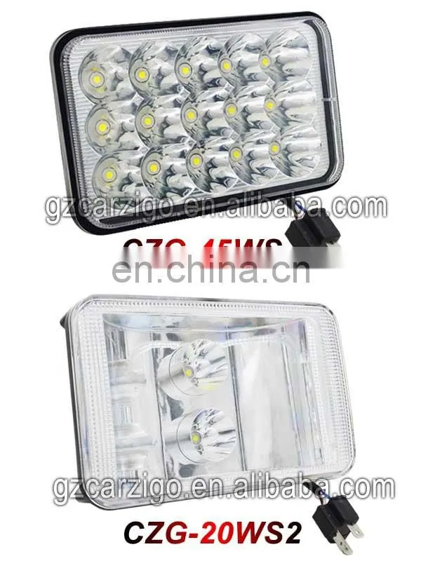 CZG-4645 4X6inch 45w led head light from Guangzhou Carzigo factory