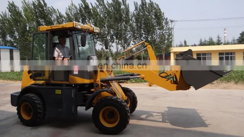 1.2ton shovel loader with snow blower