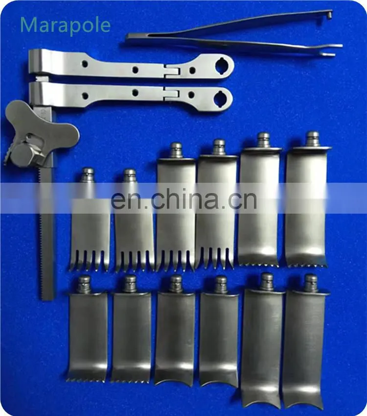 Orthopedic surgery set, spinal retractor Tubular Lumbar MIS Retractor For Spine Treatment