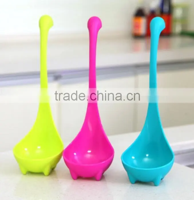 2016 hottest sale Dinosaur shape spoon, Creative spoon,silicone dinosaur spoon