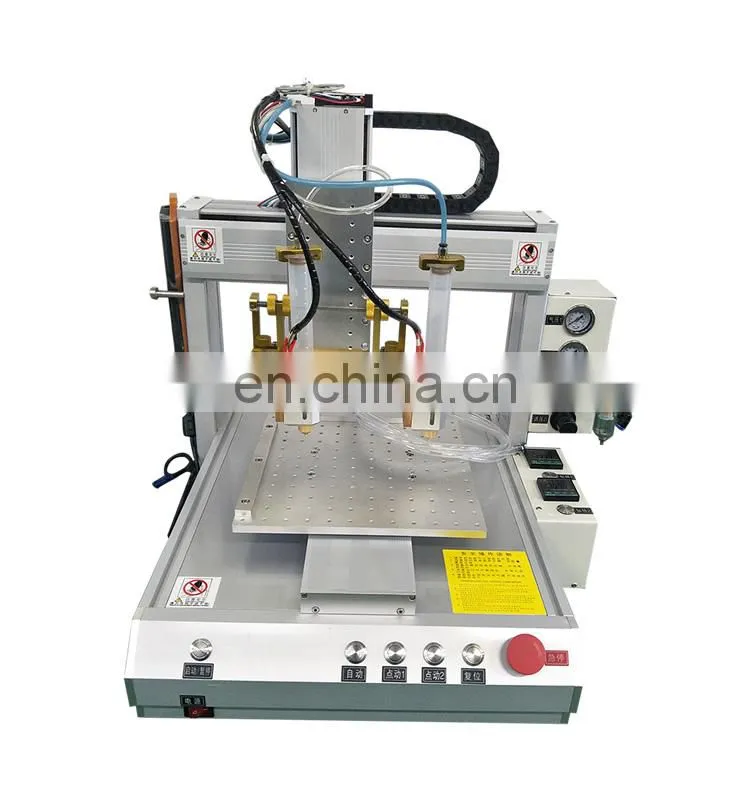 two head three axis epoxy resin liquid dispensing machine