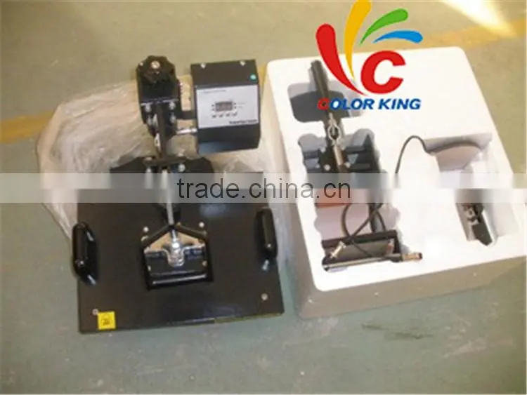 Factory Whole Sale Manual Wobble Heat Press 8 in 1 machine