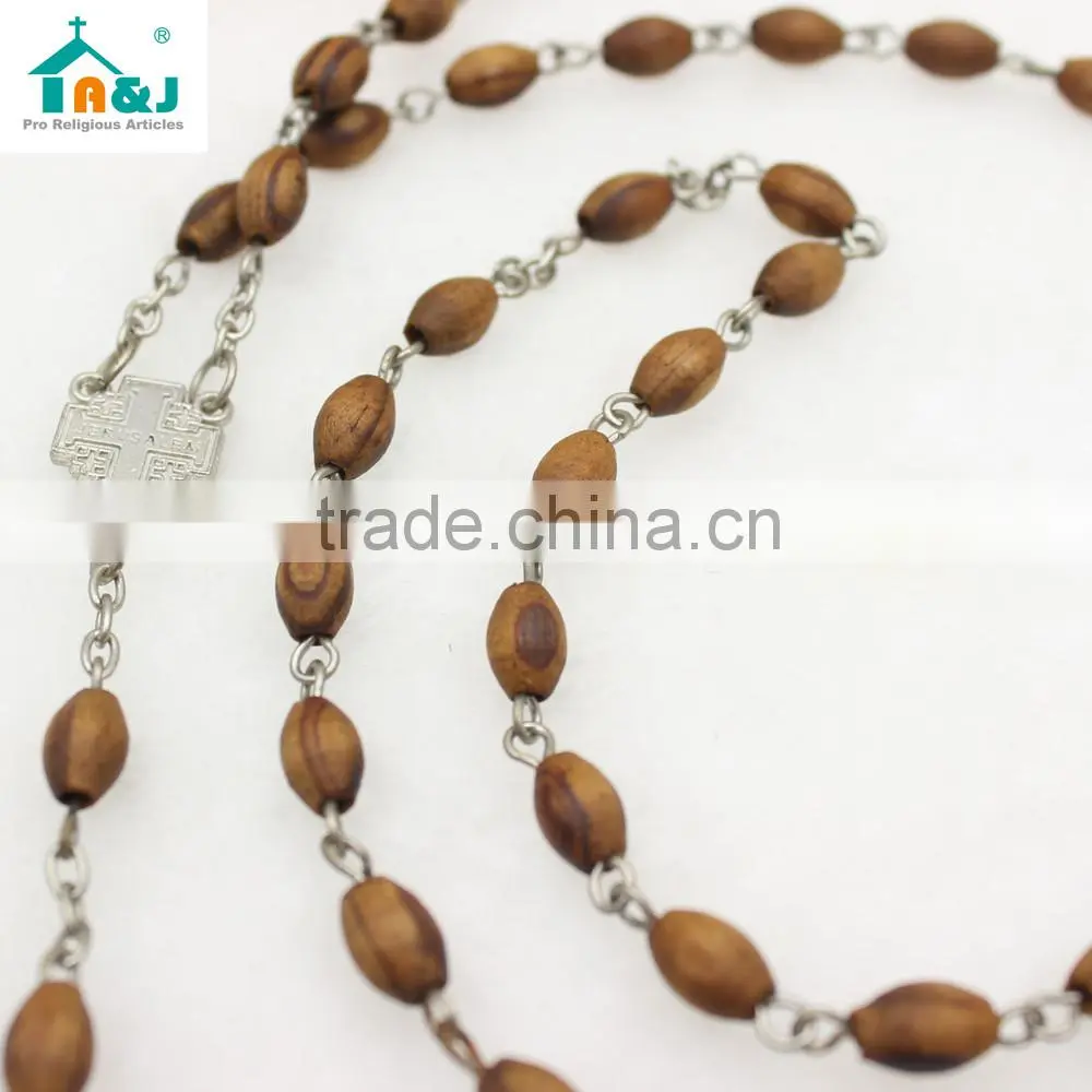 Alibaba Trade Assurance Supplier wood rosary craft Wholesale newest