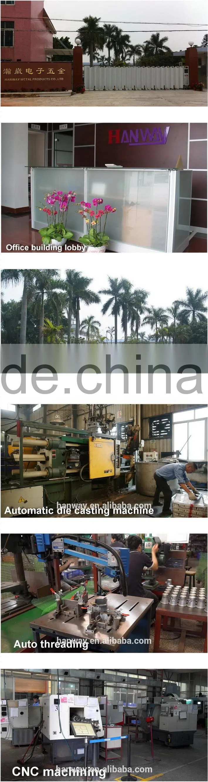 china manufacturer oem service aluminum die casting aluminum enclosure wireless antenna