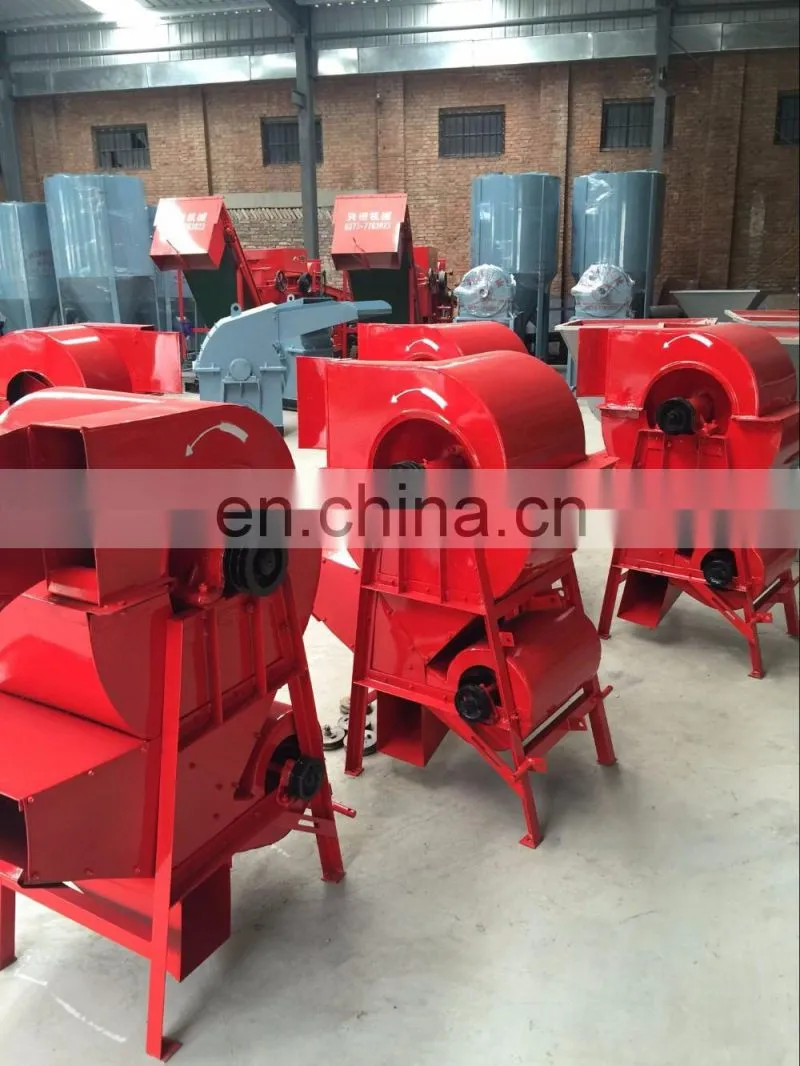 Multifunctional farm Rice wheat beans corn paddy sheller thresher machine