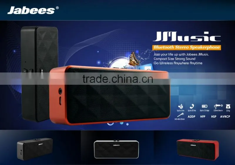 Best hot selling mini stereo bluetooth portable speaker with mic