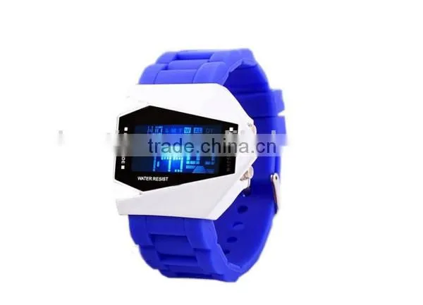 2015 hot selling digital silicone led watches men watch
