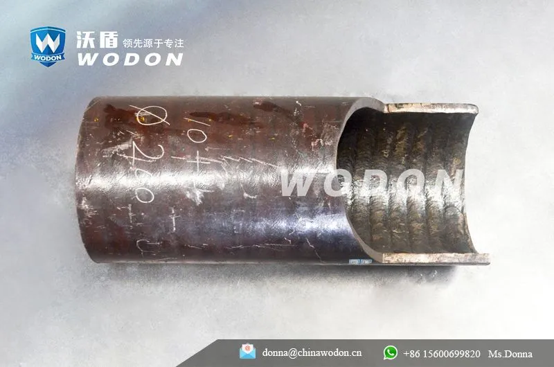chrome carbide cladding chromium plate Scrolled abrasion elbow and pipe