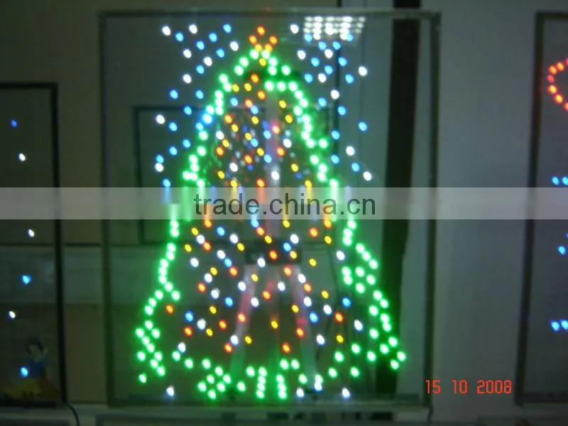 christmas led glass ornaments