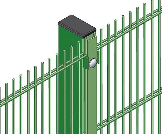 2D Double Wire Fence Panel,Galvanized Fence Panel,Welded Mesh Security Fence