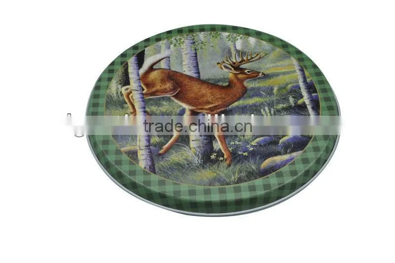Dongguan custom elegant irregular tin tray shaped tin trays